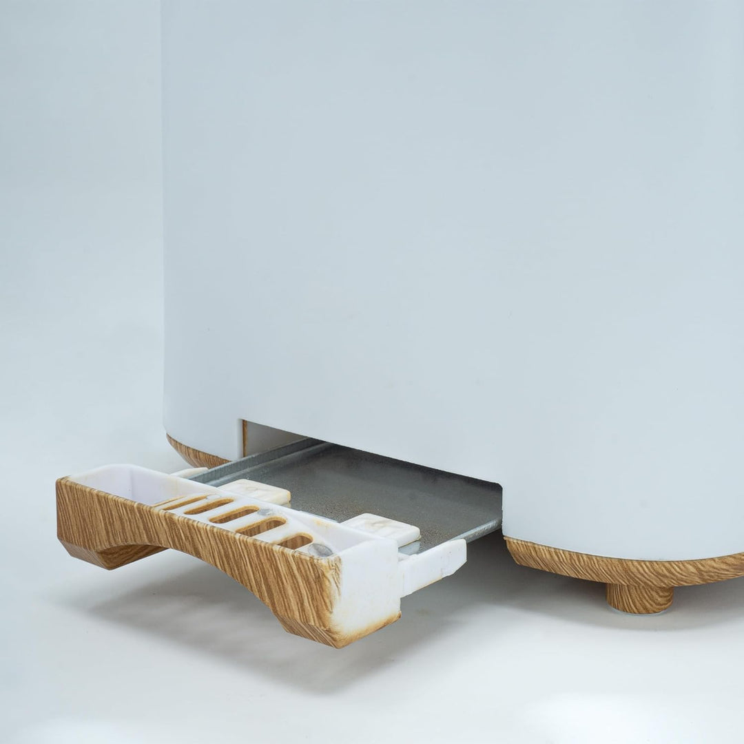 JOCCA - Toaster mit 2 Scheiben, Nature-Linie Toaster / 7 Toaststufen/Auftauen, Aufwärmen und Abbrech