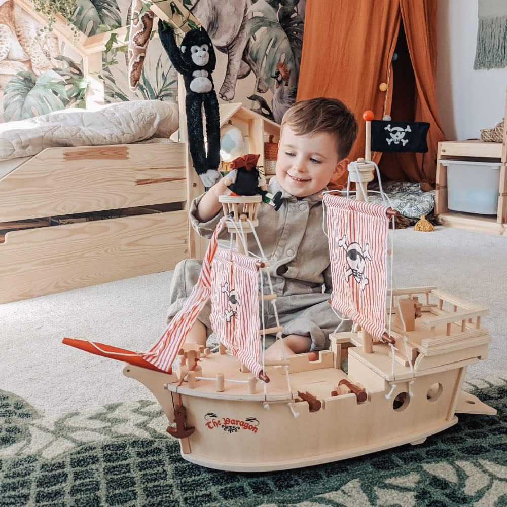 Tidlo T-0094 - Piratenschiff, Spielwaren