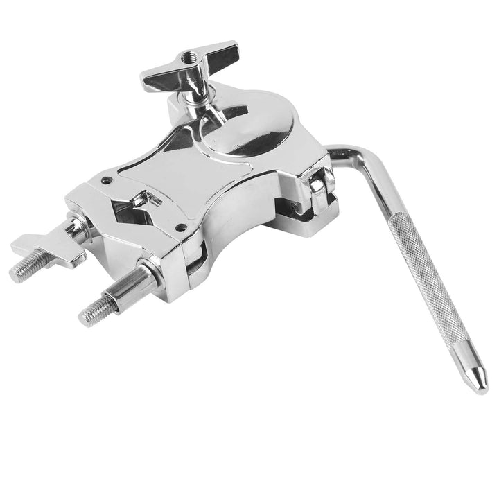 Einstellbarer Cowbell Clip Drum Extension Holder Anschlussklammer Percussion Zubehör für Schlagzeuge