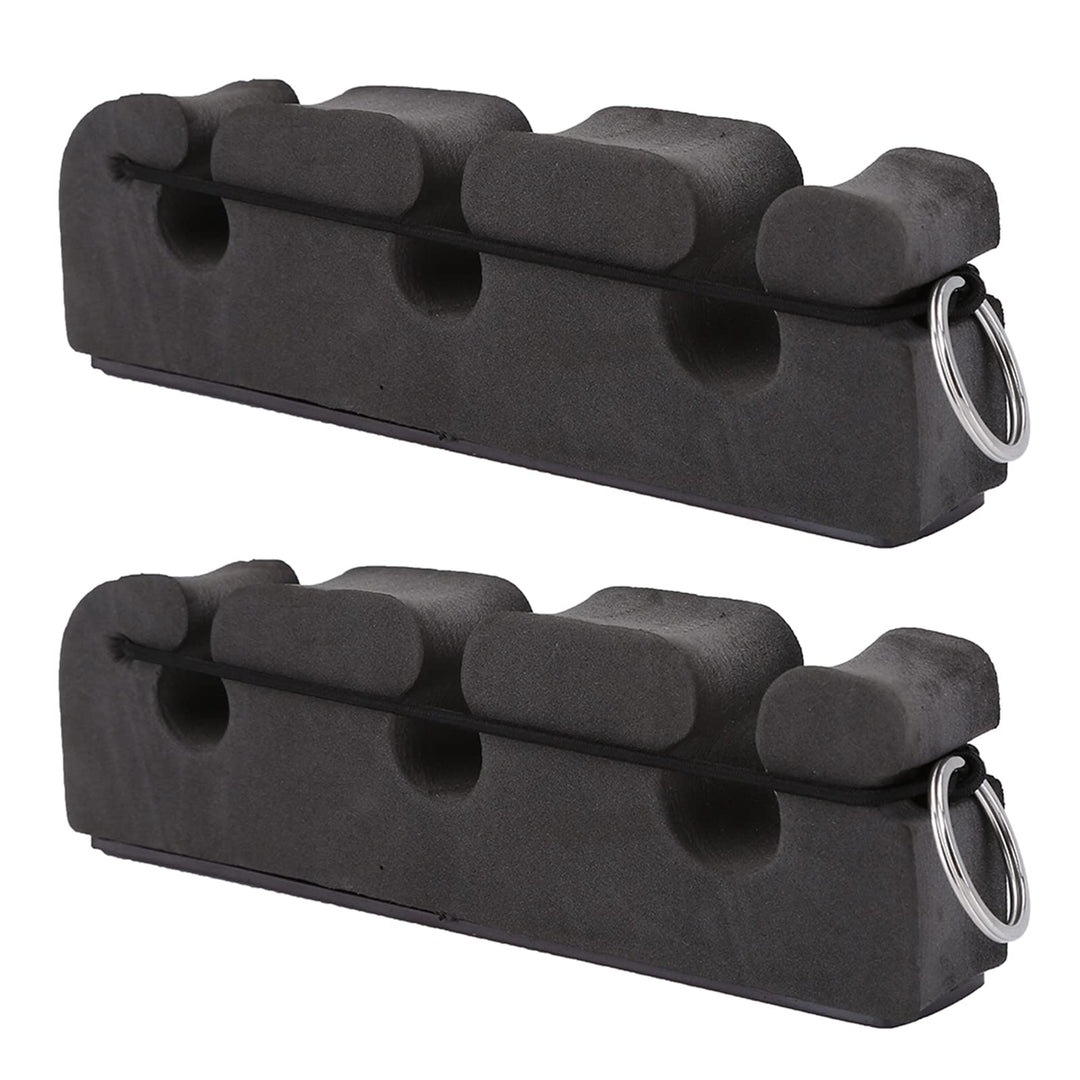 RiToEasysports 2 Stück Magnetische Rutenhalter, Dichter Schaumstoff, Fliegenfischerrutenhalter, Auto