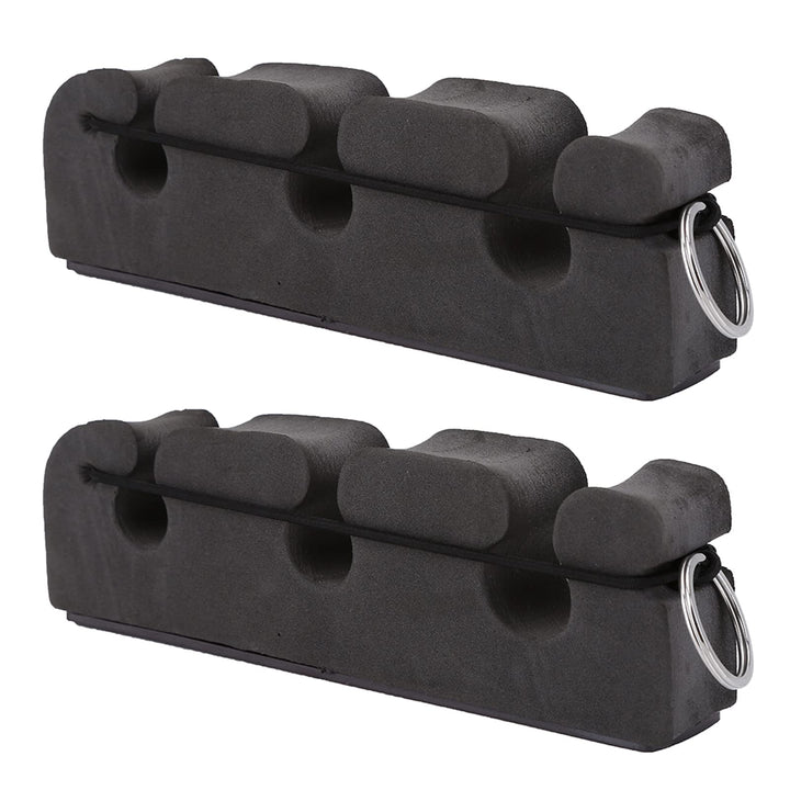 RiToEasysports 2 Stück Magnetische Rutenhalter, Dichter Schaumstoff, Fliegenfischerrutenhalter, Auto