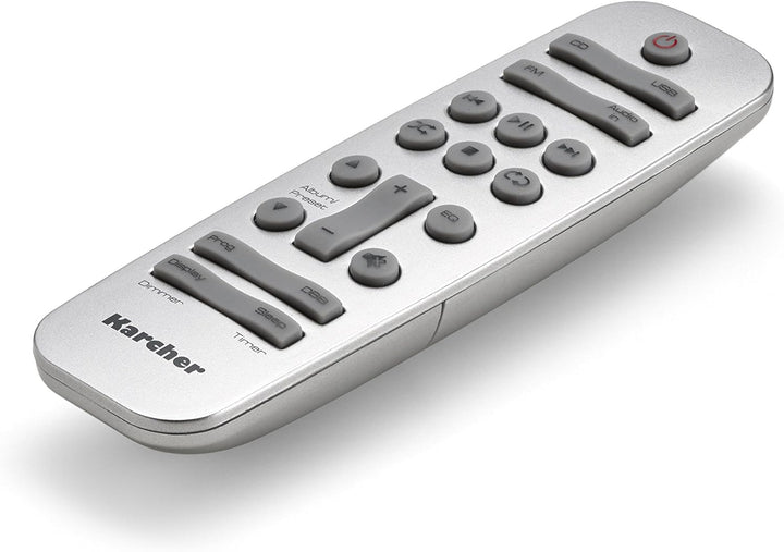 Karcher RA 2050 Unterbauradio (UKW-Radio, CD-Player, USB, USB-Charger, Countdown-Timer, Fernbedienun