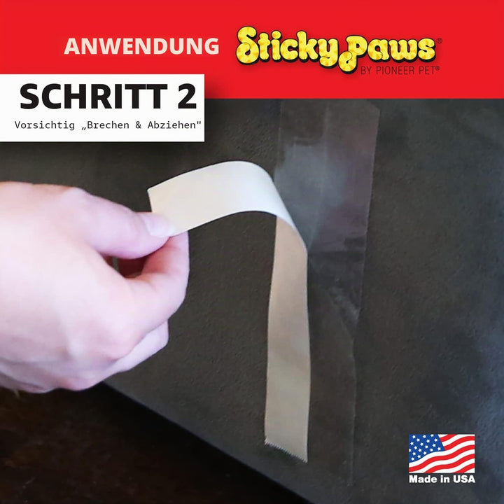 Sticky Paws Schutzklebeband für Möbel, Rolle 10 m