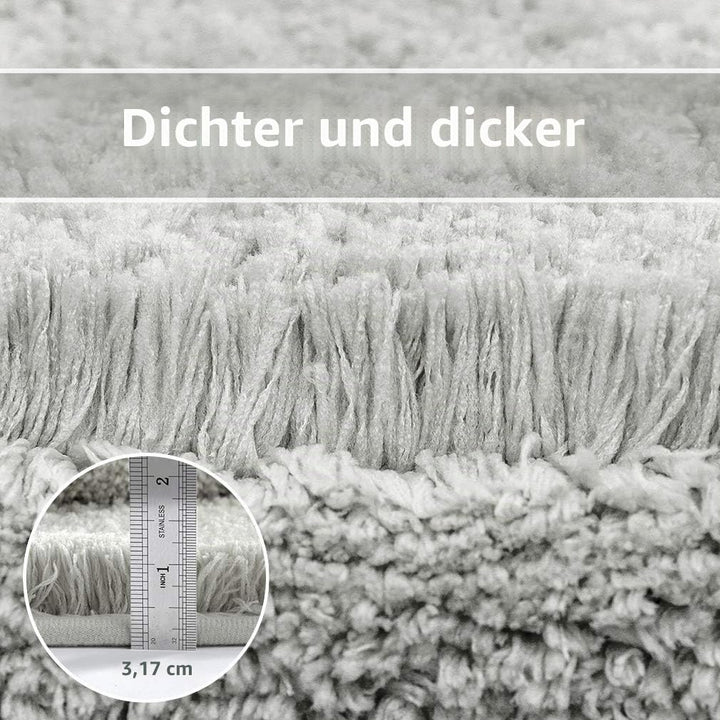 Badematten Set 2 Teilig Rutschfest Badvorleger Set Verdickt Badteppich Badgarnitur Set Weich Flausch