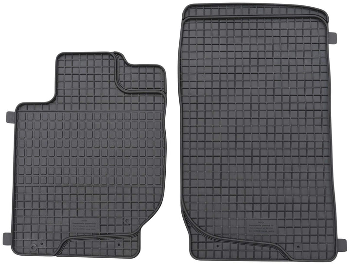 Petex 95510 Fussmatte Gummimatte Vorne Matte schwarz