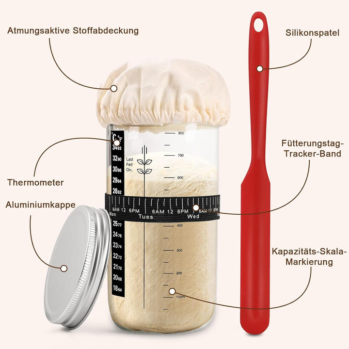 Brotback-Set, rund &amp; oval, 12-teilig, natürliches Rattan, Zubehör für Brot, Pflegeleicht für Anfänge