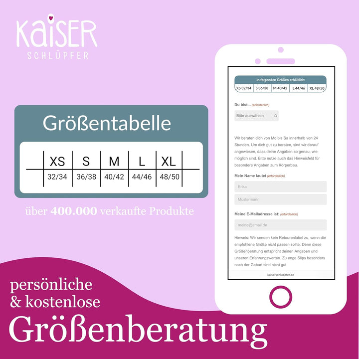 Kaiserschlüpfer Bauchschmeichler / 2er-Pack/Shapewear/Unterwäsche/atmungsaktiv/figurformend/high-Wai