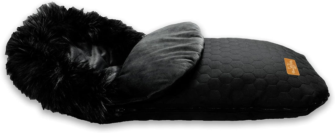 BlueKitty Fusssack 0-16 kg, Winterfusssack, Schlafsack, Schlitten, Footmuff, Kinderwagensack, Wasser