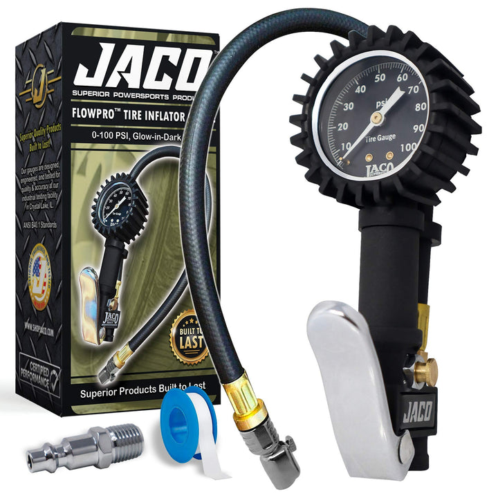 Jaco FlowPro Reifenfüllmesser – 100 PSI