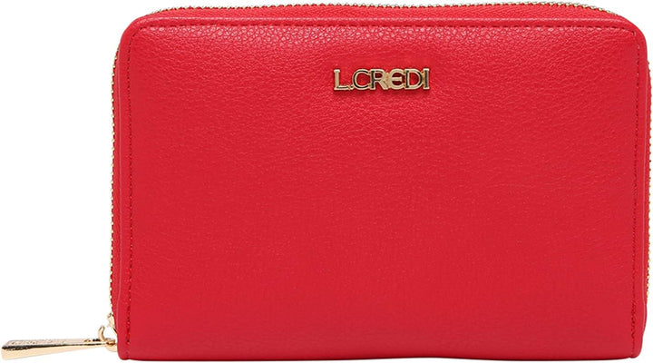 L.CREDI Geldbörse Filippa mit Label-Applikationen Damen