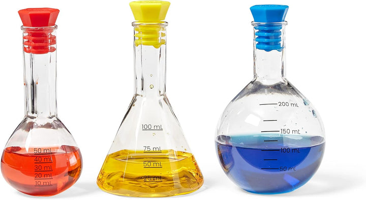 Learning Resources Naturwissenschaftliches Einsteigerset mit Messkolben, Kunststoff-Messbecher für K