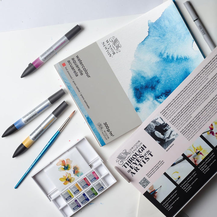 Winsor &amp; Newton 0290181 Promarker Mixed Media Set - Watercolour - kuratierte Sets von Künstlern mit
