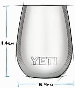 YETI Rambler Weinbecher Mit MagSlider-Deckel, Black, 10 oz (295 ml) Black - New, Black - New