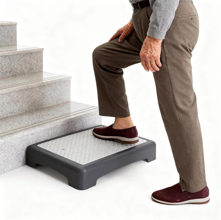 rutschfest Halbstufe Einstiegshilfe Tritthocker Kunststoff Mobility Step Ergonomischer Büro Fusshock