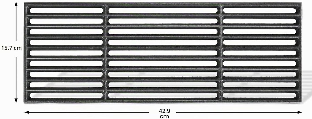GFTIME 43 x 72,5cm Gusseisen Grillrost und Grillplatte für Charbroil Advantage 225s, Enders Boston 4