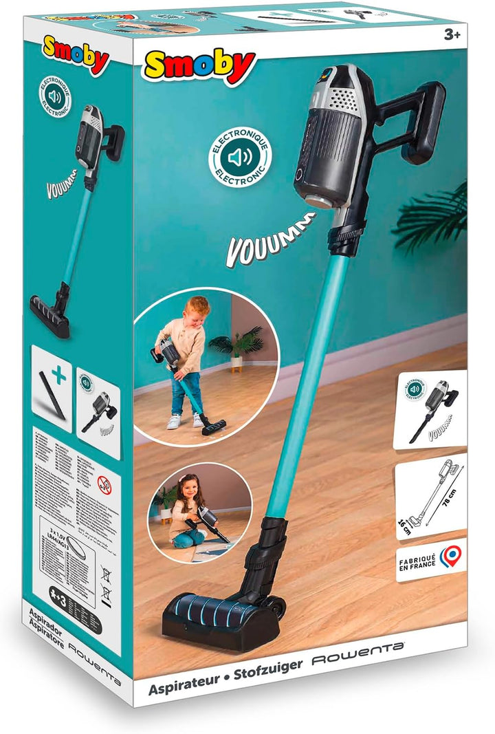 Smoby Kinder-Stielstaubsauger Rowenta X Force Flex