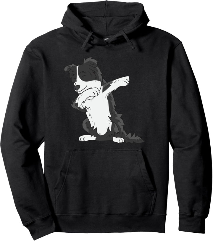 Border Collie Geschenk für Hundefreunde Pullover Hoodie
