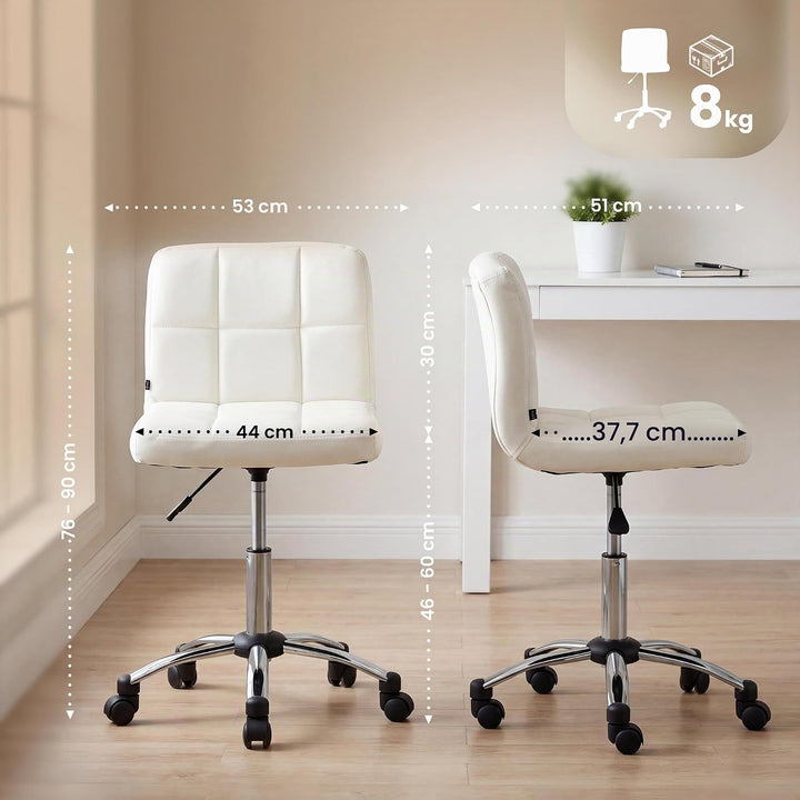 CLP Arbeitshocker höhenverstellbar mit Lehne und Rollen Medica, Arbeitsstuhl ergonomisch 360° drehba