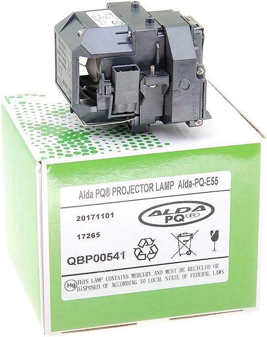 Premium, Beamer Lampe kompatibel mit EPSON EB-W8D, Powerlite Presenter Projektoren, Lampe mit Gehäus