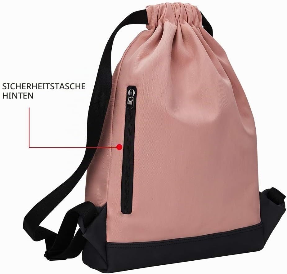 KALIDI Beutel Rucksack Kordelzug Turnbeutel Daypack Gymsack Gym Bag Beutel Sportbeutel Rucksack für