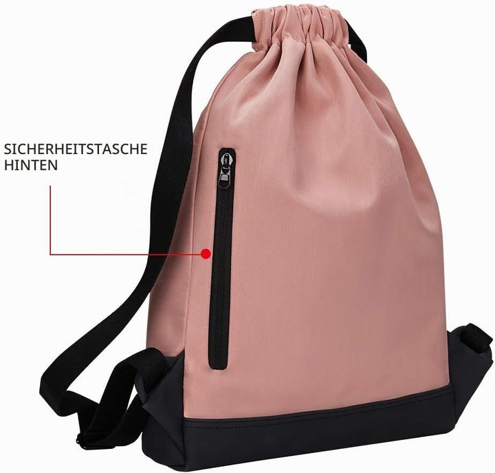 KALIDI Beutel Rucksack Kordelzug Turnbeutel Daypack Gymsack Gym Bag Beutel Sportbeutel Rucksack für