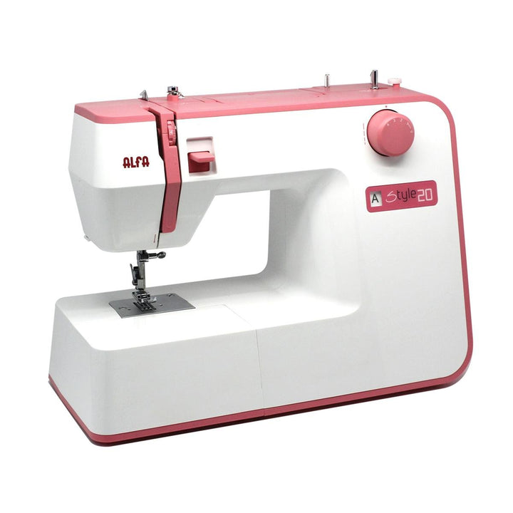 Maquina Coser Alfa Style20 Rosa