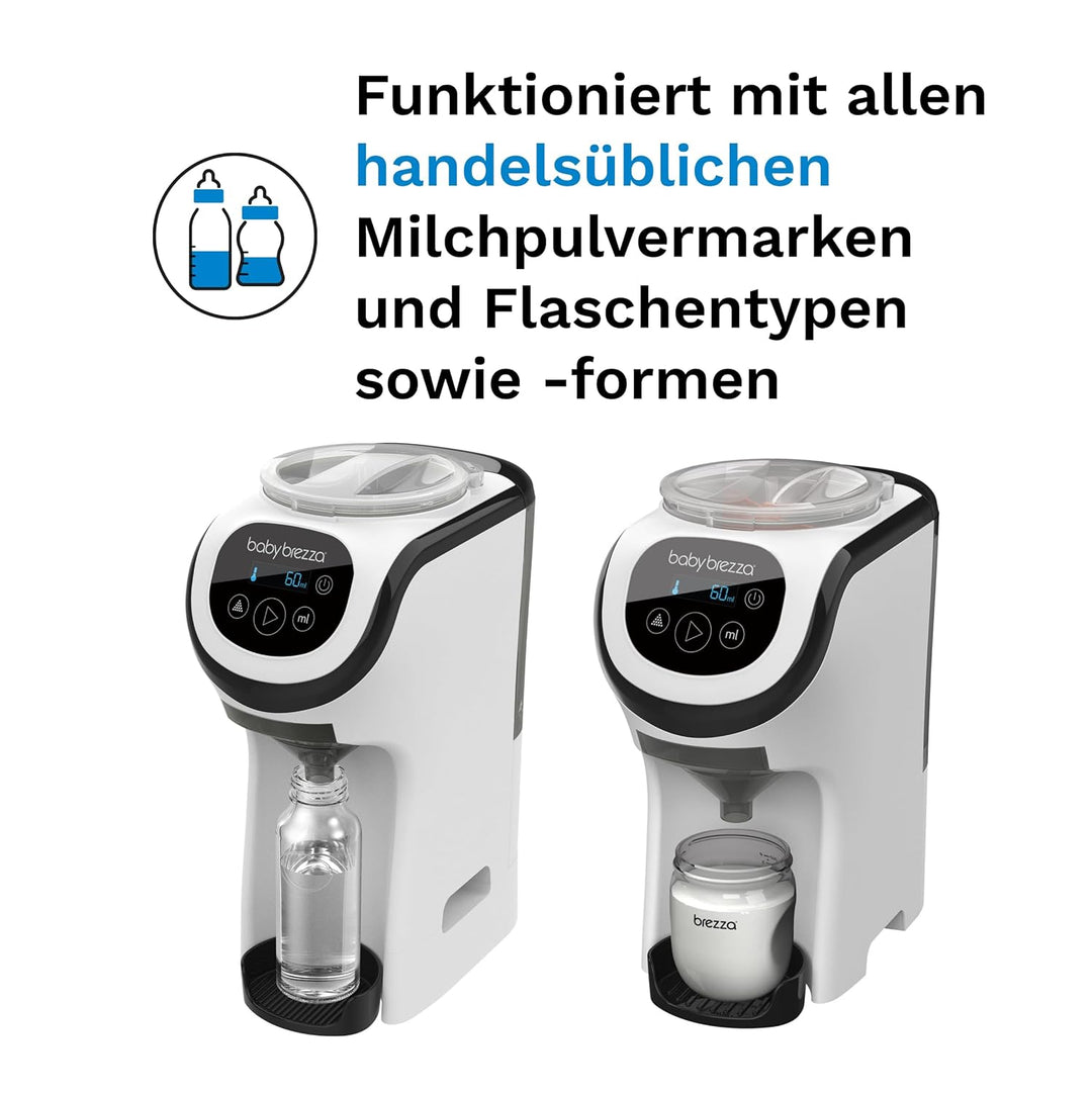 Baby Brezza Formula Pro Mini Bundle – Automatischer Milchzubereiter für Babynahrung inkl. extra Milc