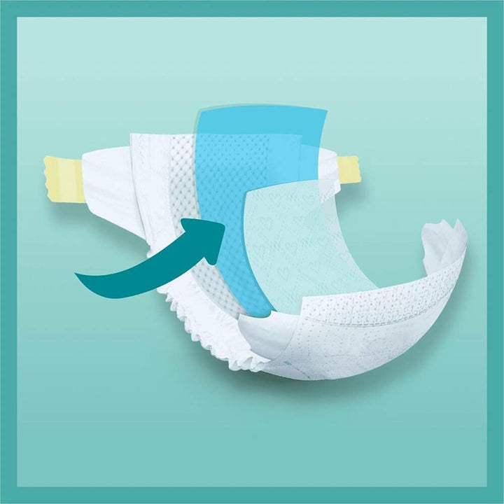 Pampers (Alte Version) Baby Windeln Grösse 3 (6-10 kg), 102 Stück