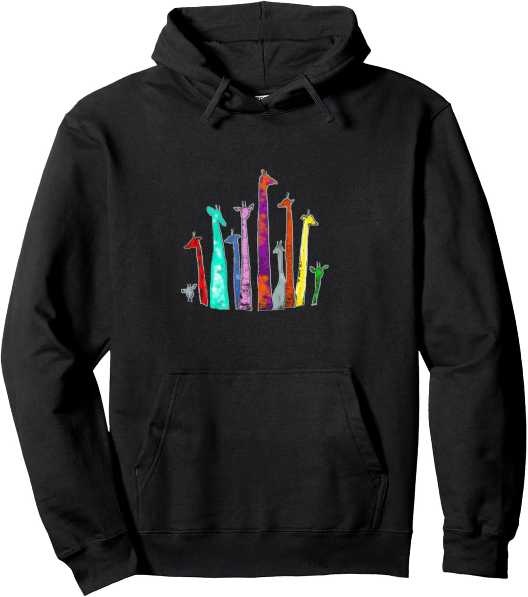 Giraffe Grafik Design Pullover Hoodie