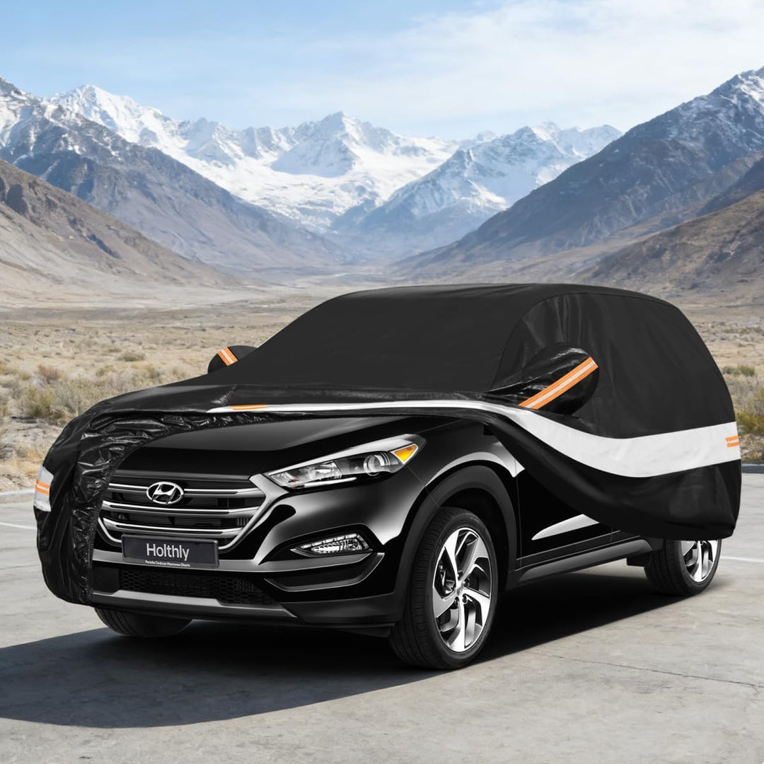 Autoabdeckung SUV Passend für Hyundai Tucson（2013-2026） 10 Schichten Vollgarage Auto Abdeckplane 100