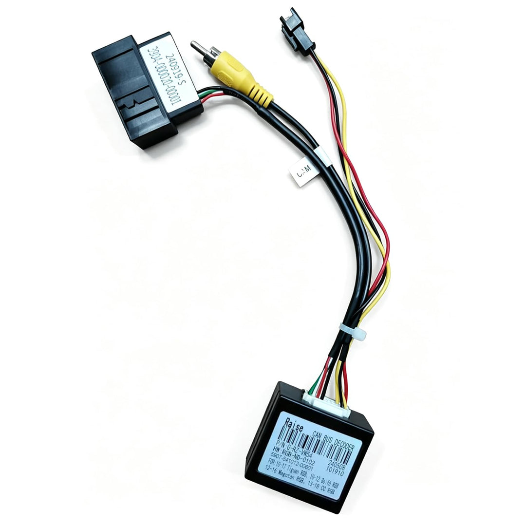 Adapter für VW Rückfahrkamera Decoder Box für eonon GA9453 GA9453B Q53Pro R53(Autoradio für VW SEAT