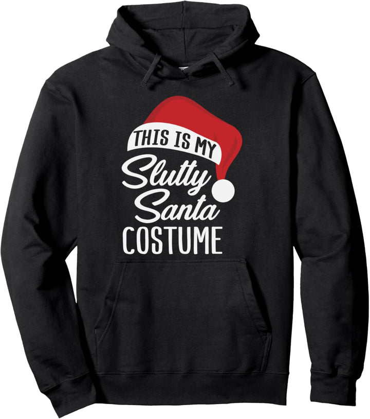 Dies ist mein nuttiges Weihnachtsmannkostüm Pullover Hoodie