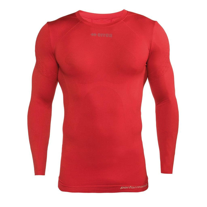 Maillot de compression Junior Errea Davor manches longues XXS Rot, XXS Rot