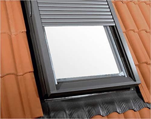 Dakea Aussenrollladen C02 55x78cm kompatibel für Velux GGL,GHL &amp; GPL Holz Dachfenster Aussenrolllade