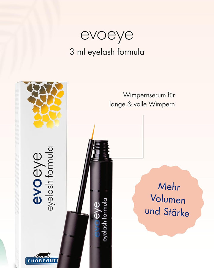 evoeye eyelash formula - Wimpernwachstumsserum, 1er Pack (1 x 3 ml) 3 ml (1er Pack), 3 ml (1er Pack)