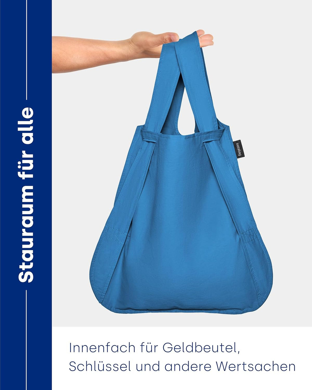 Notabag Unisex Original Gepäck-Handgepäck S Blau, S Blau