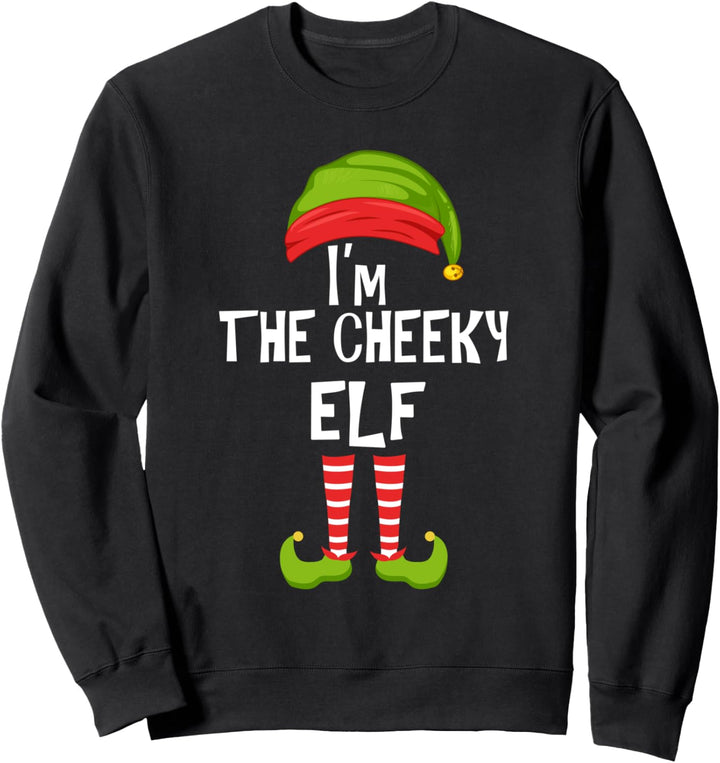 Ich bin der freche Elf, der zur Familien-Weihnachtsfeier Paj Sweatshirt