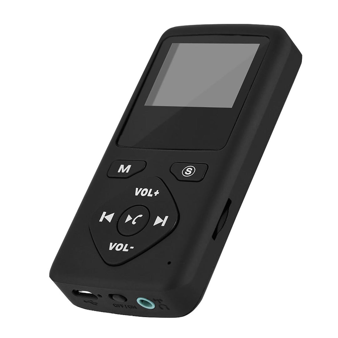 Matybobe Tragbarer DAB DAB+ Taschen-Digitalradioempfänger MP3-Player Kopfhörer Klare Klangqualität U