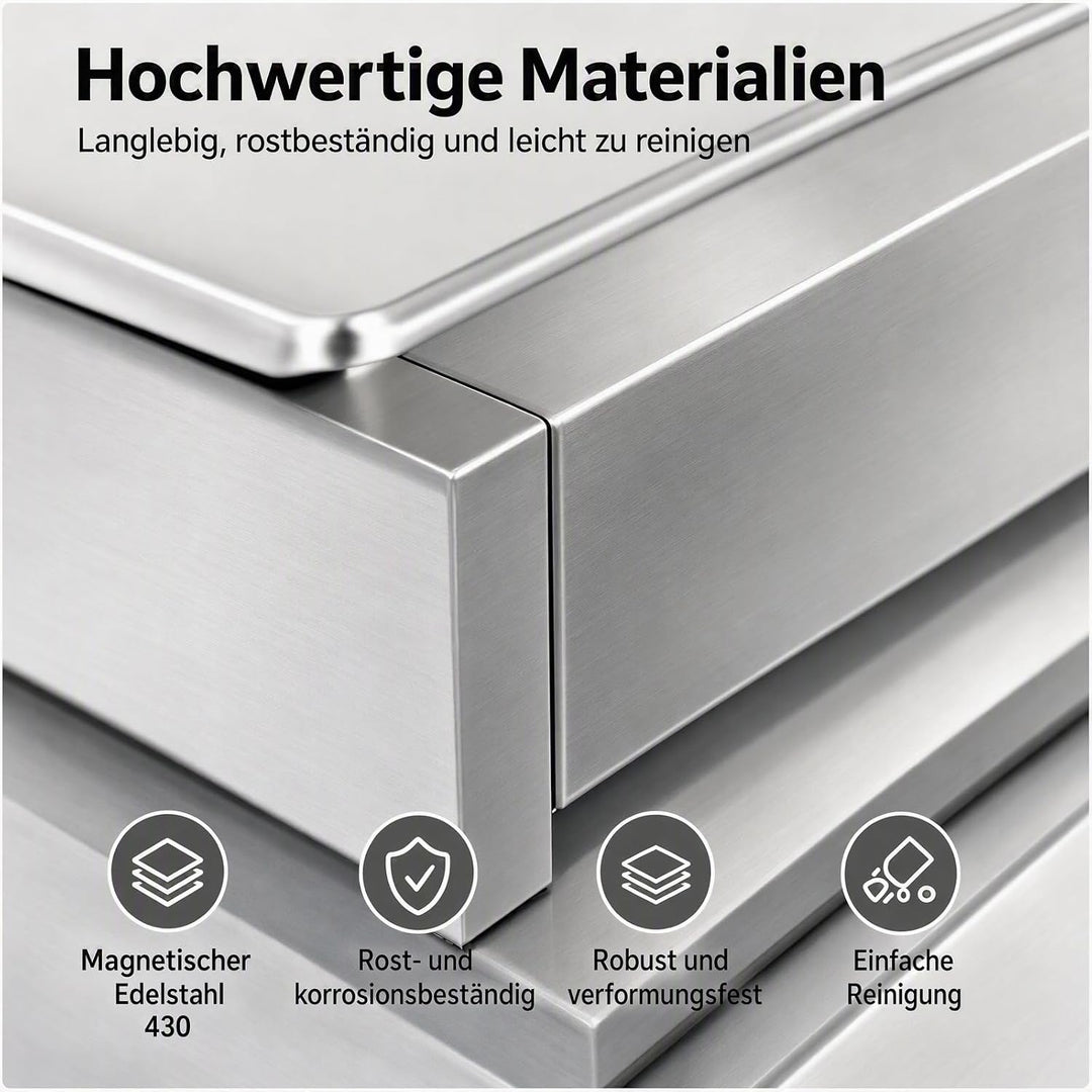 Kommerzielle Gas-Fritteuse mit Korb und Deckel, 2 x 6 L Edelstahl Fritteuse