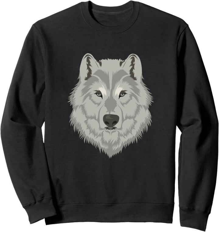 Wolf Geschenk Wald und Wildnis Wölfe Sweatshirt