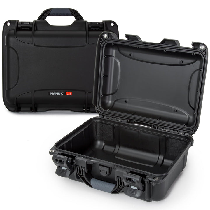 Nanuk 915 Wasserdichter Hartschalenkoffer leer - Schwarz Schwarz leer, Schwarz leer