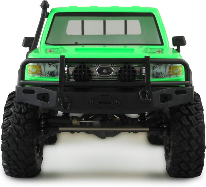 Amewi 22471 AMXRock RCX8P Scale Crawler Pick-Up 1:8, ferngesteuertes Fahrzeug, RTR, grün