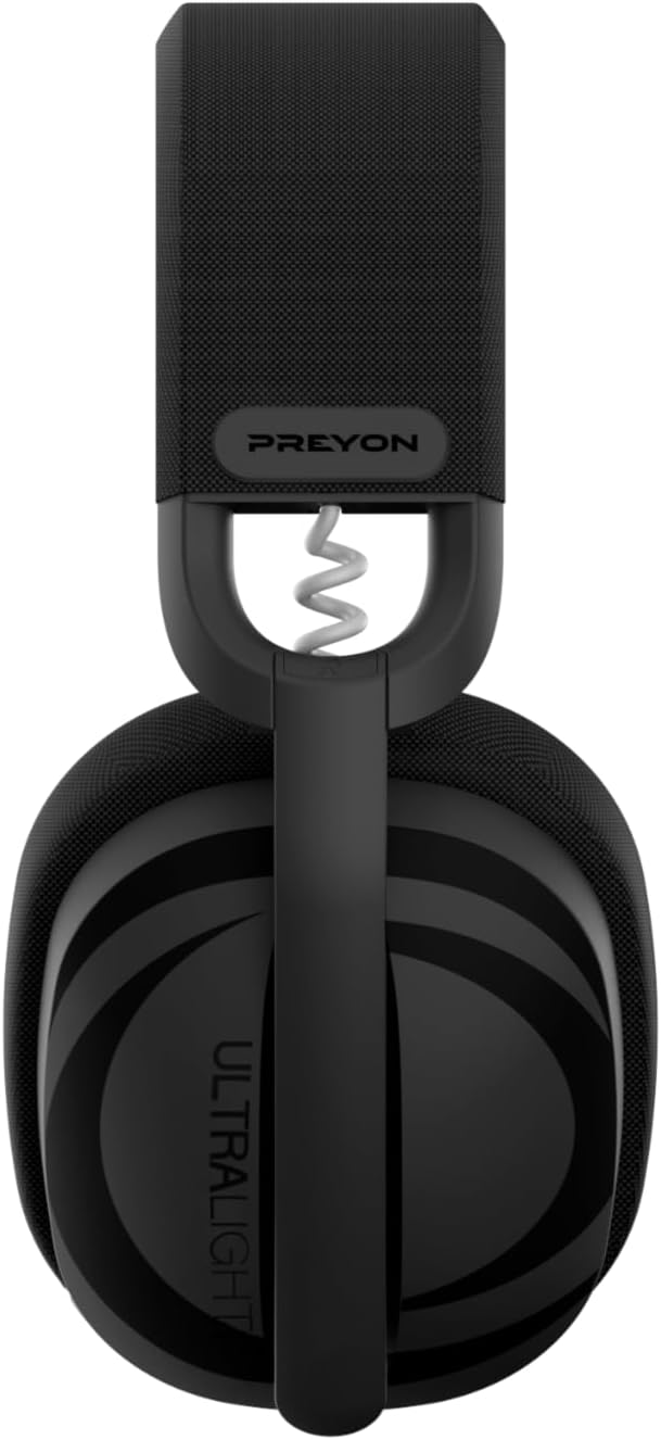 PREYON Tornado Fly, Funk-Kopfhörer, Gaming, Arbeit, Ohrbügel, Bluetooth, PC, Konsole, Smartphone, Sc