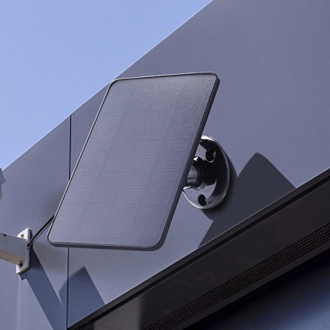 Solarpanel für Drahtlose Überwachungskamera, Wasserdichtes 10 W Micro-USB-Solarpanel für Überwachung