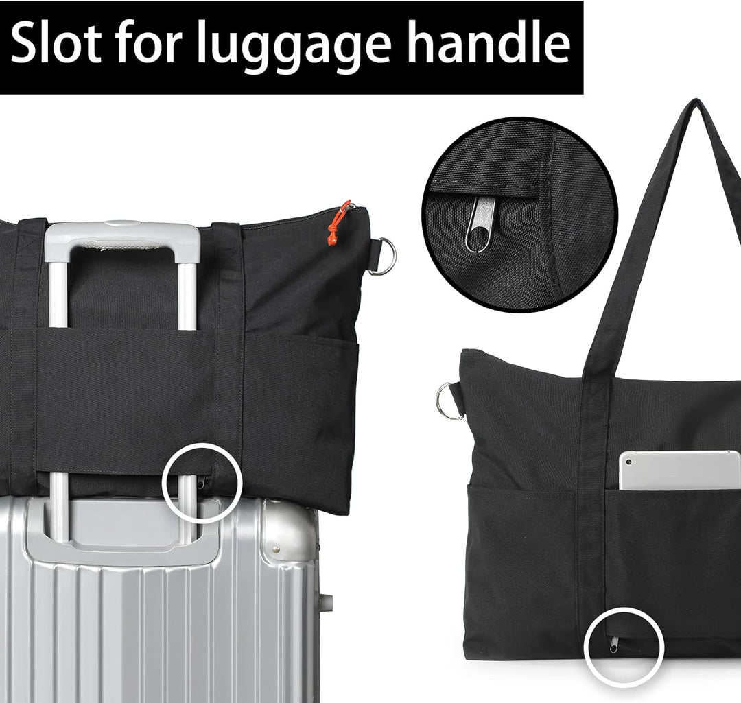 Reise Duffel Bags Damen und Herren, wasserdichte Sporttasche Übernachtungstasche Handgepäcktasche fü