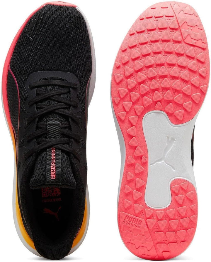 PUMA Unisex Reflect Lite Trail Road Running Shoe 37 EU Puma Black Sun Stream, 37 EU Puma Black Sun S