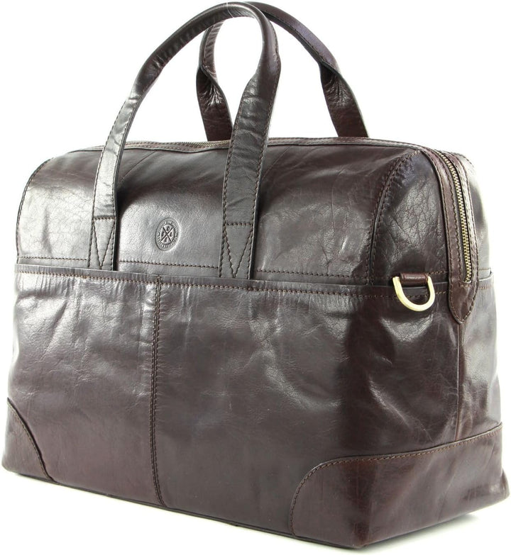 SADDLER Leo Weekend Bag Dark Brown