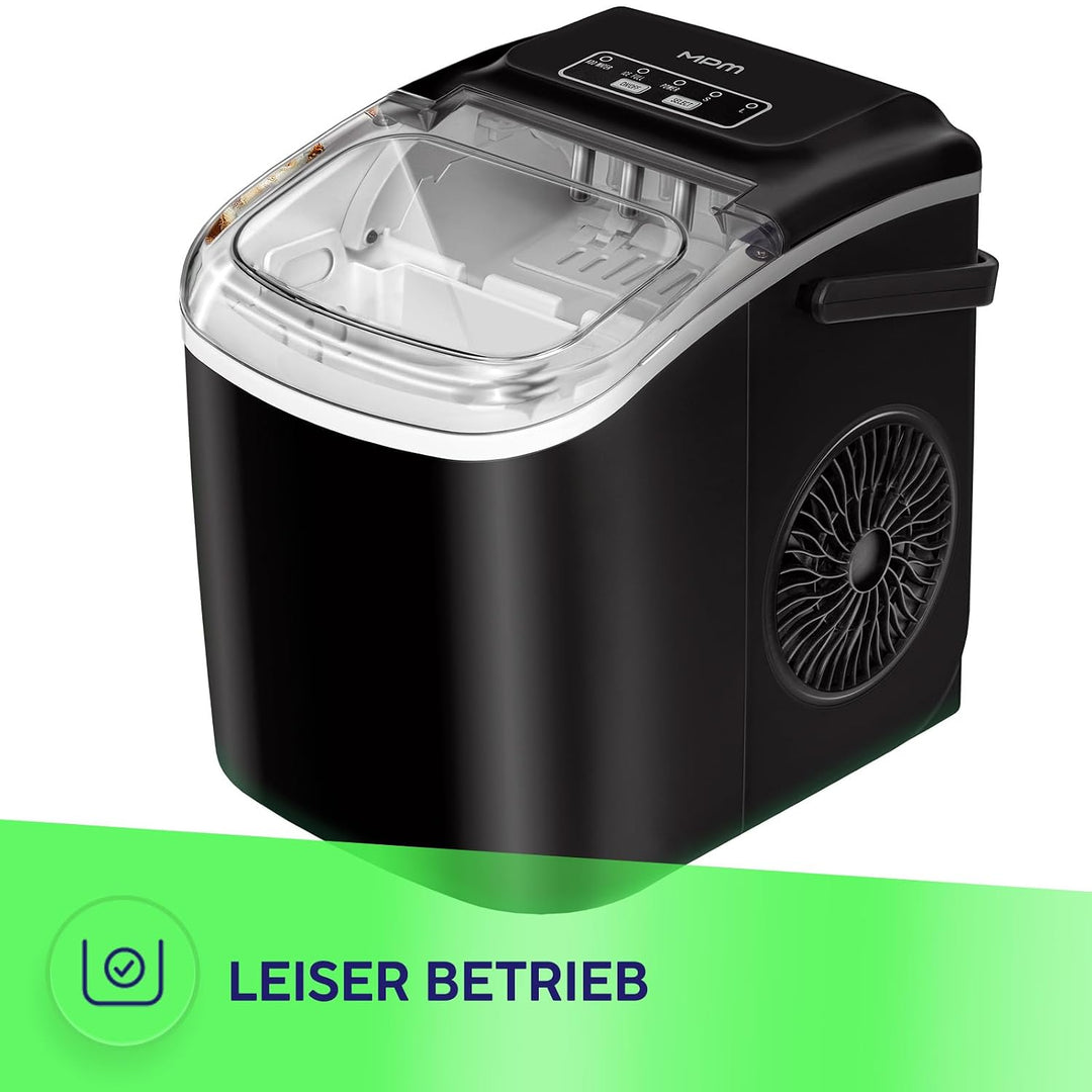 MPM Eiswürfelmaschine, 12 kg/24 h, 2 Grössen, Selbstreinigung MKD-105