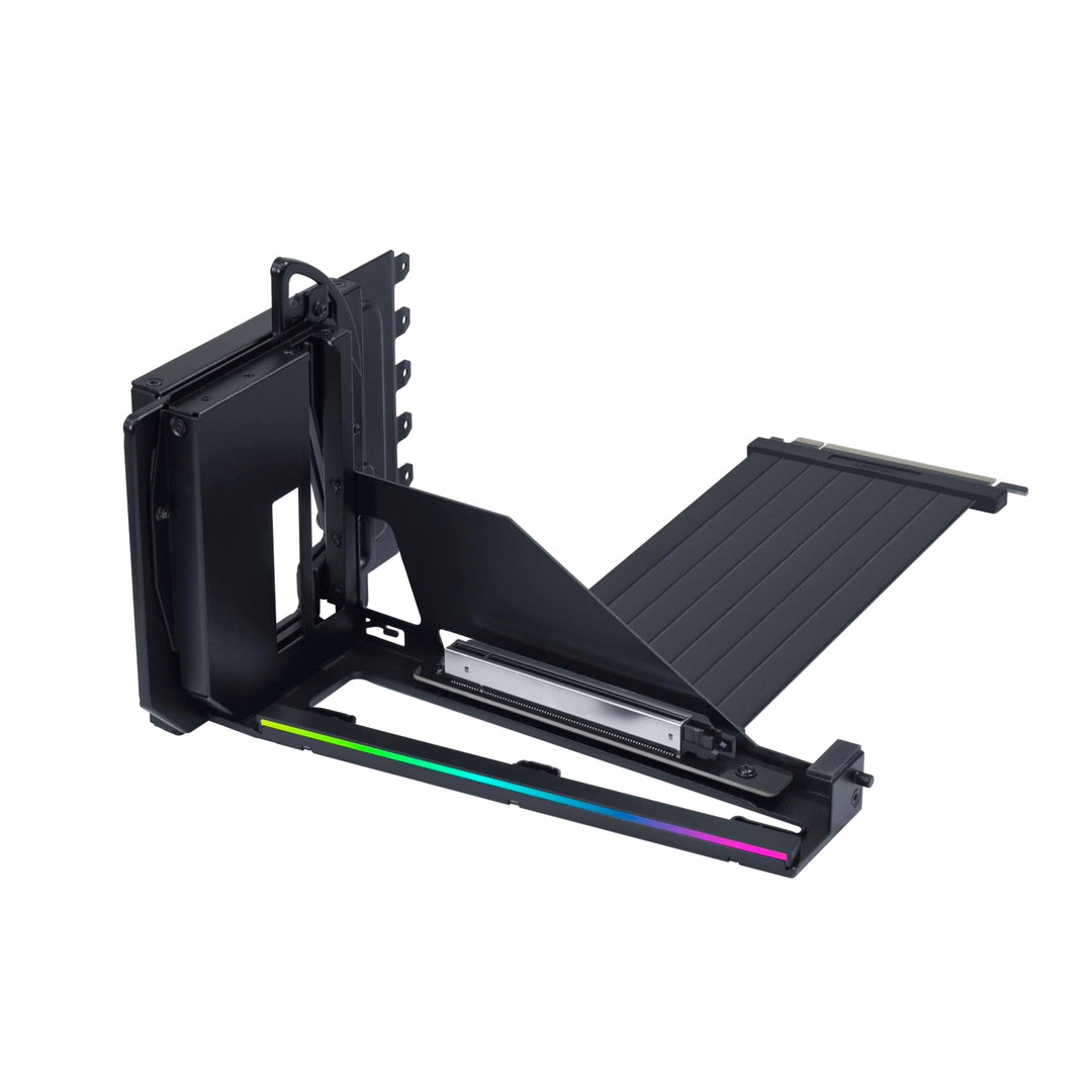 Lian Li Vertikales GPU-Halterungs-Kit VG4-5-V4, mit PCIe 5.0-Riser-Kabel – Schwarz