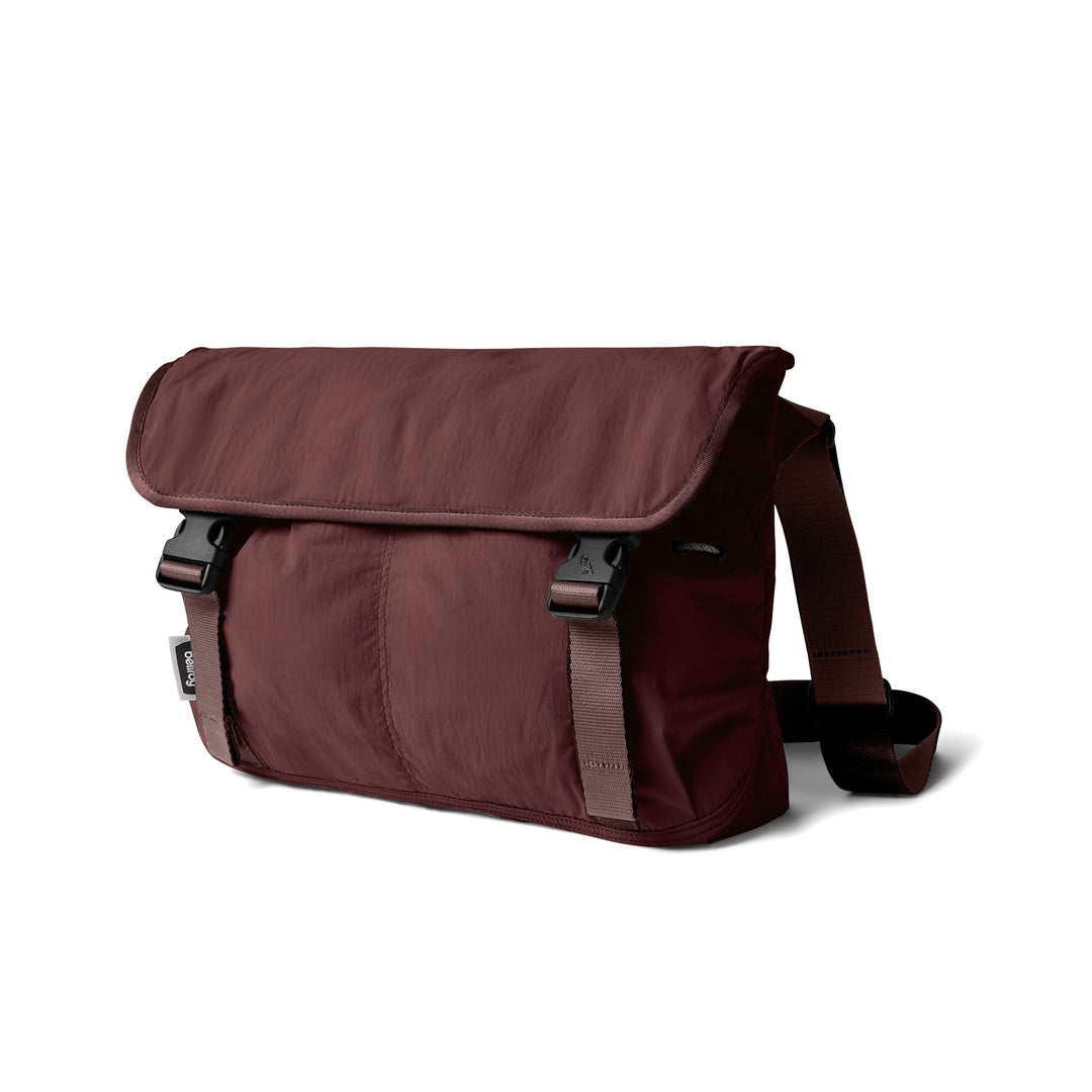Bellroy Cinch Messenger 12L, Leichte Schultertasche - Burgundy, Burgundy